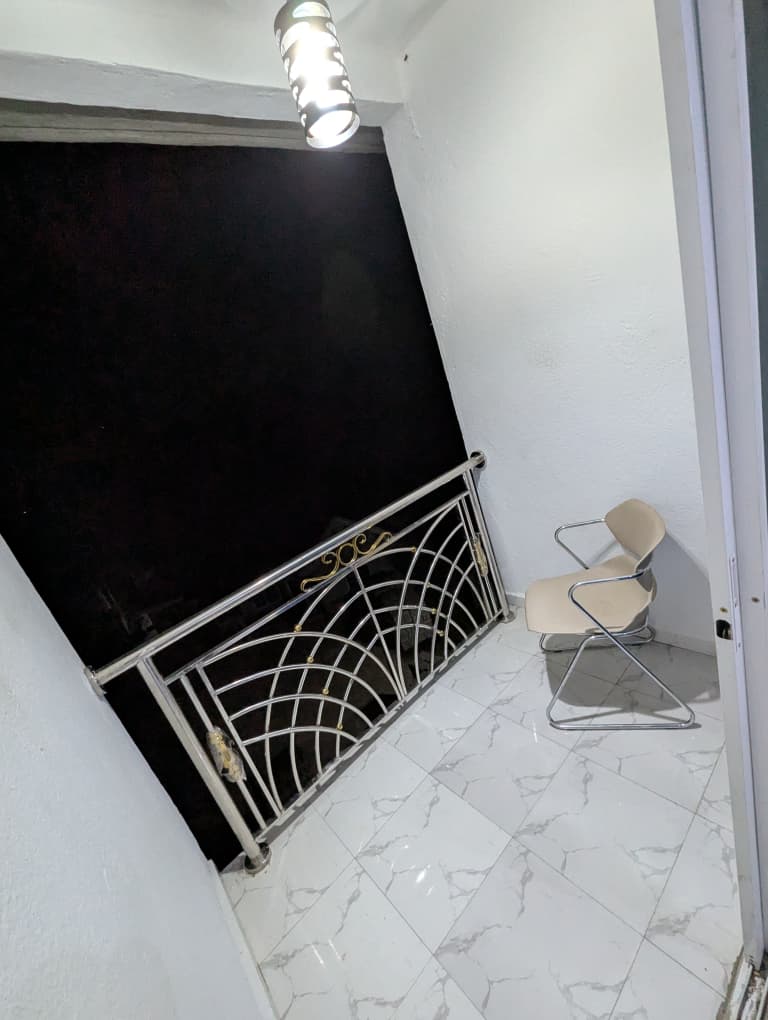 Spa stones and candle creating relaxing atmosphere