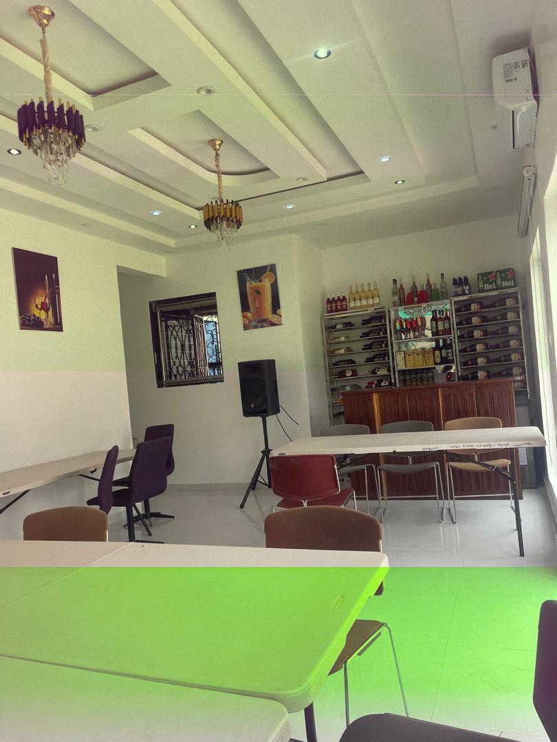 Ambient restaurant dining room